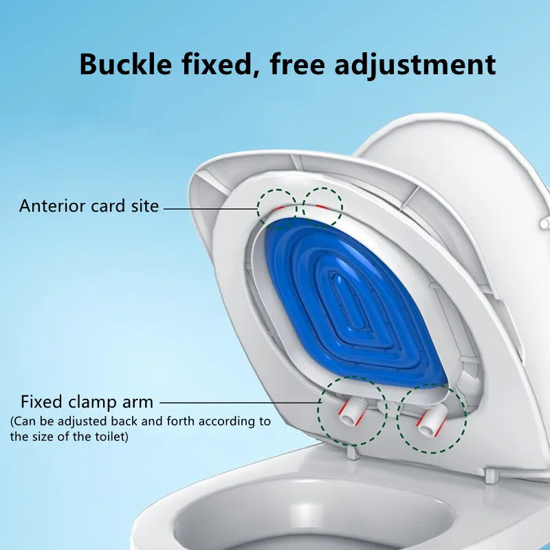 Cat Litter Box to Toilet Trainer Kit (2022 Upgrade) | Reusable