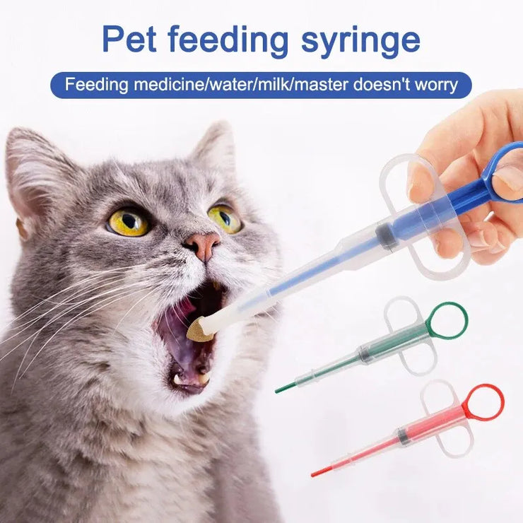 Pet Medication Feeder - Silicone, Reusable, Safe