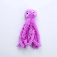 Cute Octopus Plush Cat Toy - Bite Resistant & Interactive