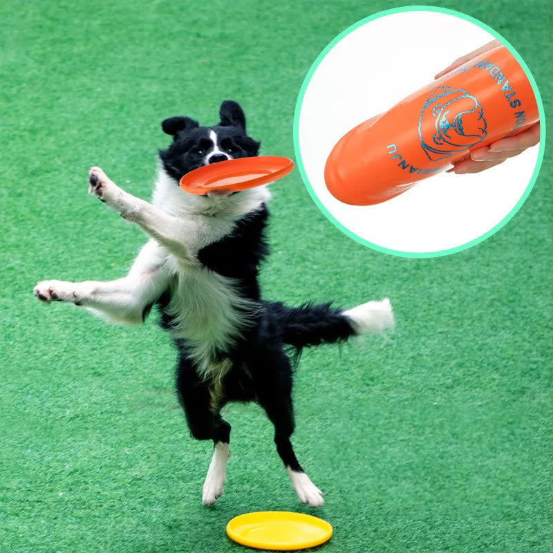 Durable Dog Frisbee (Fetch & Chew) | Flying Disc Toy (1 Pc)