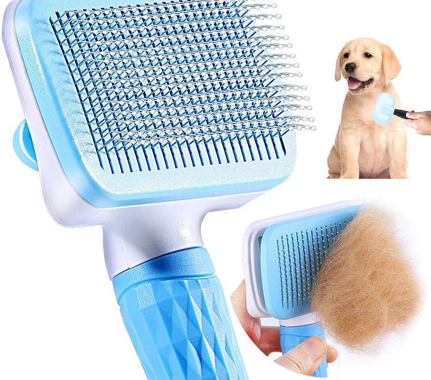 Dog Hair Remover Brush Cat Dog Hair Grooming And Care Comb For Long Hair Dog Pet Removes Hairs Cleaning Bath Brush Dog Supplies