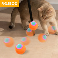 ROJECO Interactive Cat Toy - Automatic Rolling Ball